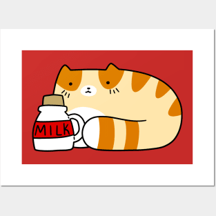 Milk Tabby Posters and Art